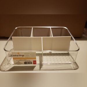 Clear and White Organizer